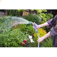 Распылитель позволяет регулировать поток воды при поливе растений